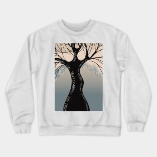 japanese blossom tree Crewneck Sweatshirt